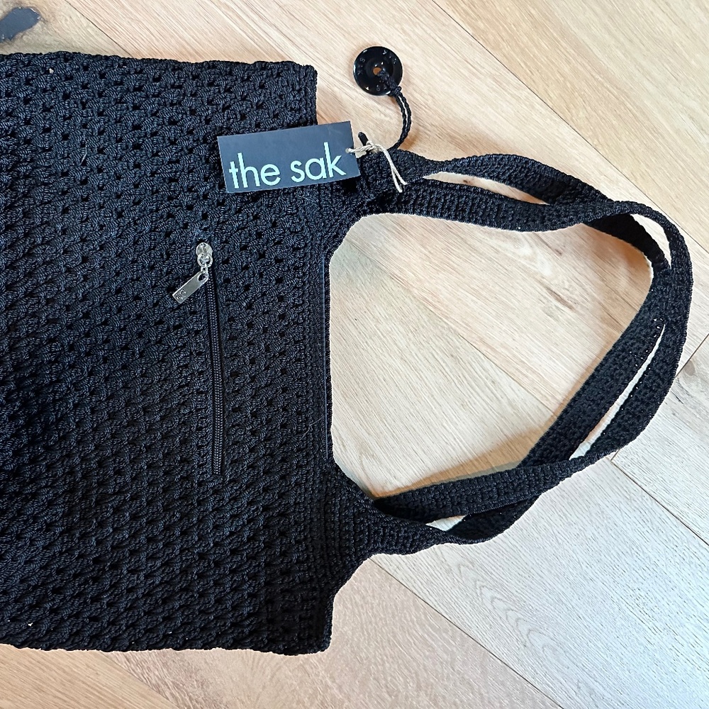 👜 The Sak Classic Knit Boho Handbag – New with Tags 👜